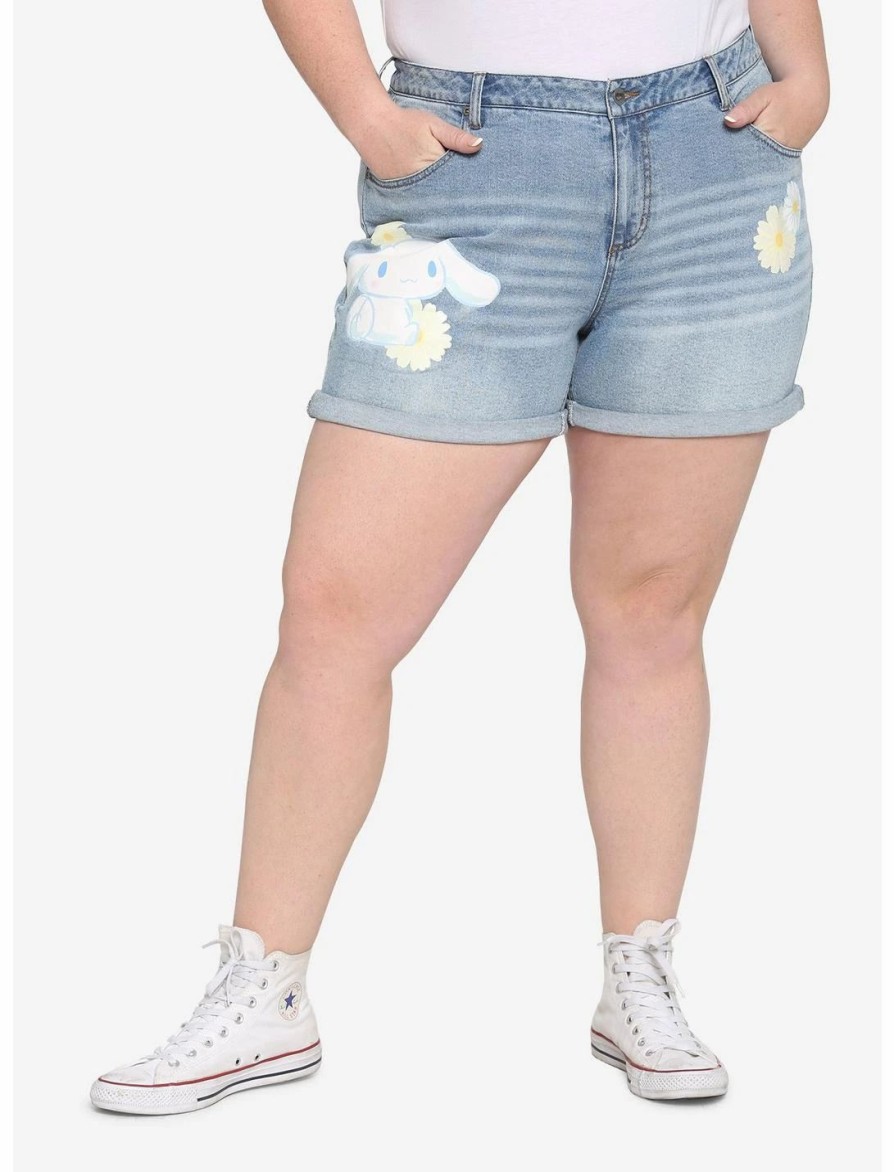 * Bottoms | Hunivers Cinnamoroll Flowers Mom Shorts Plus Size