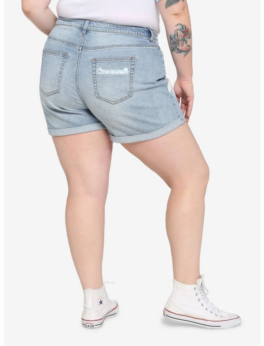 * Bottoms | Hunivers Cinnamoroll Flowers Mom Shorts Plus Size