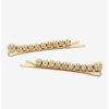 * Jewelry | Null Gold Bead Hair Clip Set