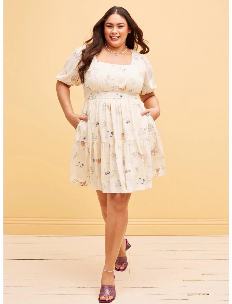 * Dresses | Hunivers Her Universe Disney Bambi Floral Sweetheart Tiered Dress Plus Size