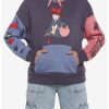 * Hoodies And Sweatshirts | Hunivers Her Universe Studio Ghibli Kiki'S Delivery Service Color-Block Hoodie