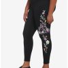 * Bottoms | Hunivers Harry Potter Deathly Hallows Floral Leggings Plus Size