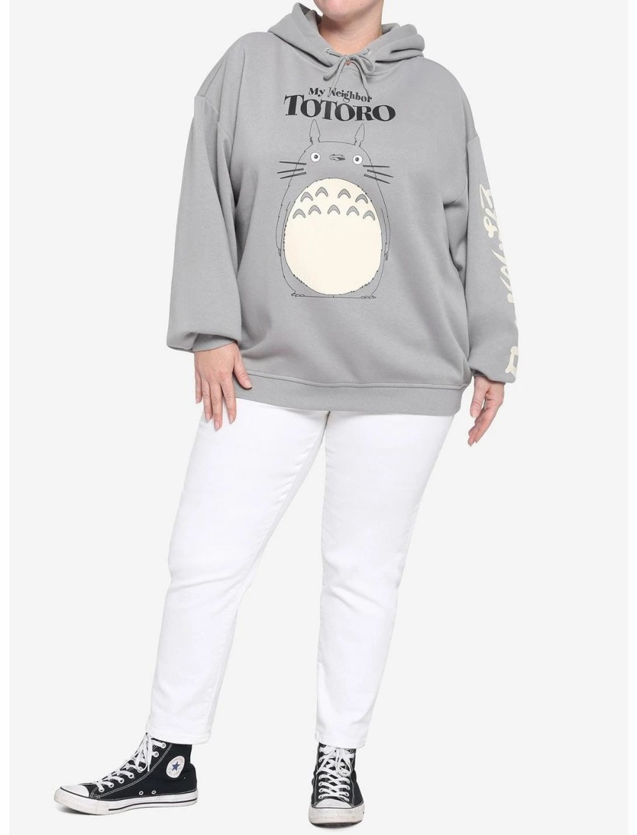 * Hoodies And Sweatshirts | Hunivers Her Universe My Neighbor Totoro Logo Hoodie Plus Size