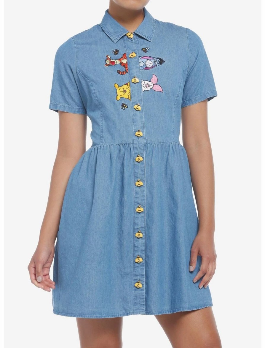 * Dresses | Hunivers Disney Winnie The Pooh Friends Denim Dress