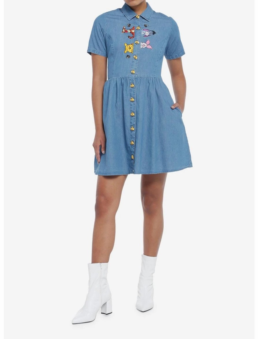 * Dresses | Hunivers Disney Winnie The Pooh Friends Denim Dress