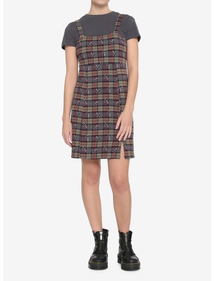 * Dresses | Hunivers The Umbrella Academy Plaid Twofer Dress