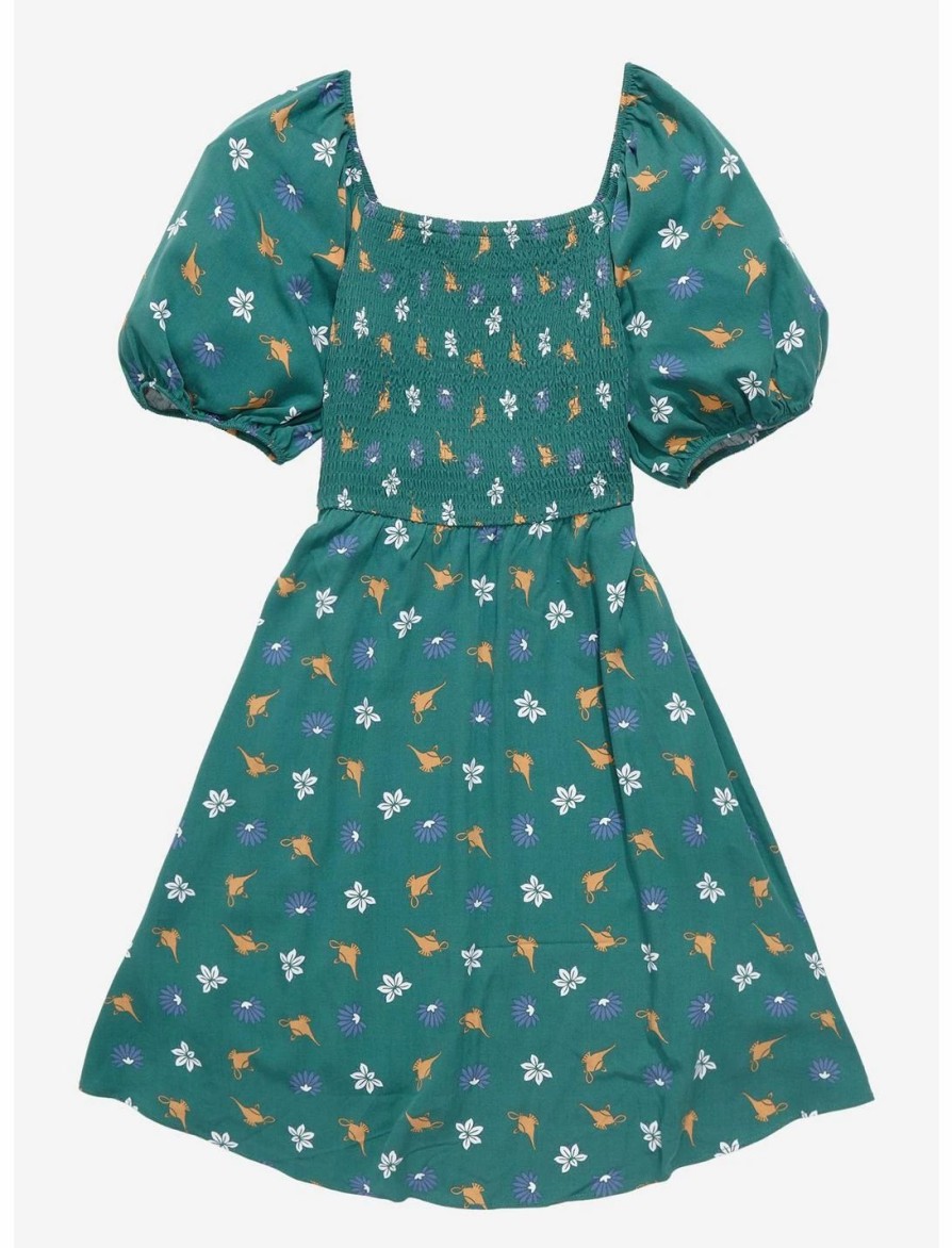 * Dresses | Hunivers Her Universe Disney Aladdin Icons Allover Print Smocked Dress