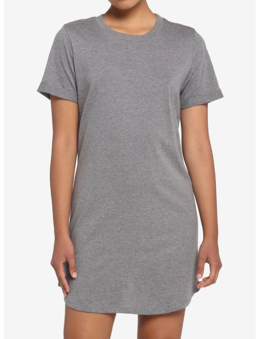 * Dresses | Hunivers Heather Grey T-Shirt Dress