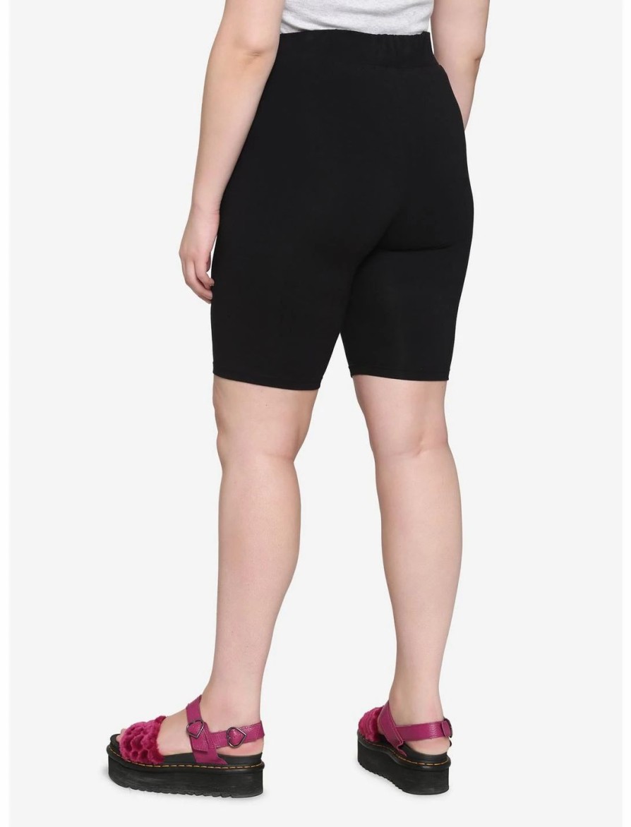 * Bottoms | Hunivers Black 10 Inch Inseam Bike Shorts Plus Size