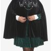 * Outerwear | Hunivers Her Universe Disney The Haunted Mansion Gargoyle Velvet Hooded Cape Plus Size