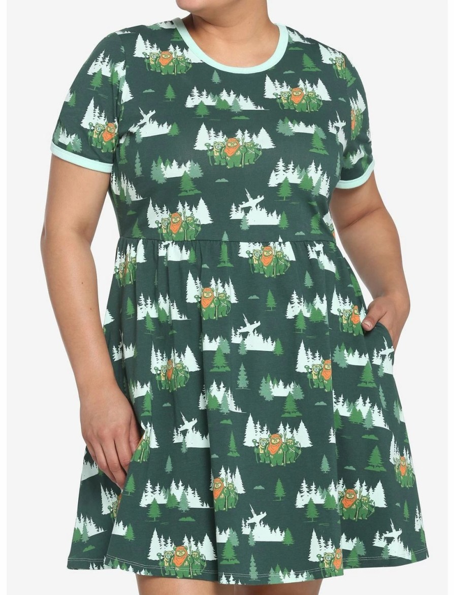 * Dresses | Hunivers Her Universe Star Wars Endor Ewok Ringer Dress Plus Size