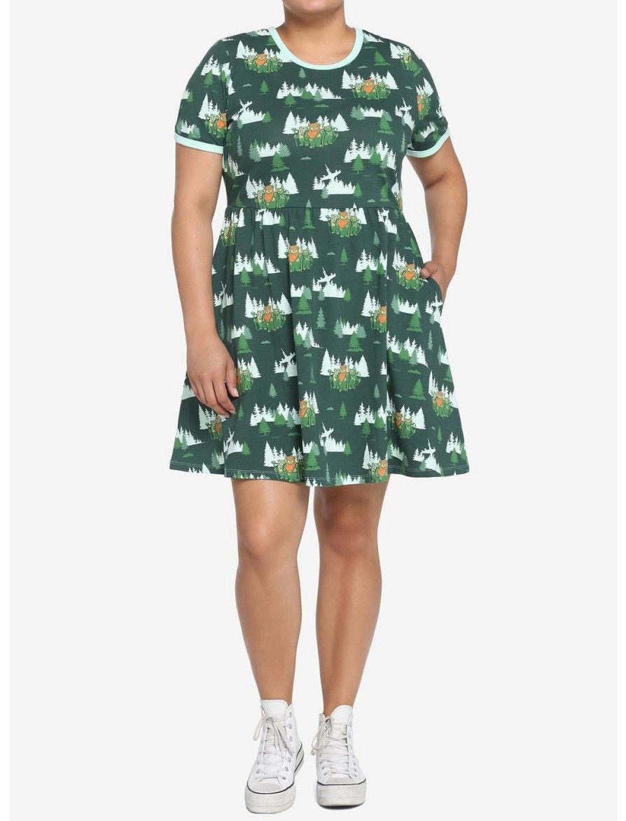 * Dresses | Hunivers Her Universe Star Wars Endor Ewok Ringer Dress Plus Size