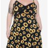 * Dresses | Hunivers Sunflowers & Lace Slip Dress Plus Size