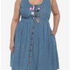 * Dresses | Hunivers Disney Cats Denim Dress Plus Size